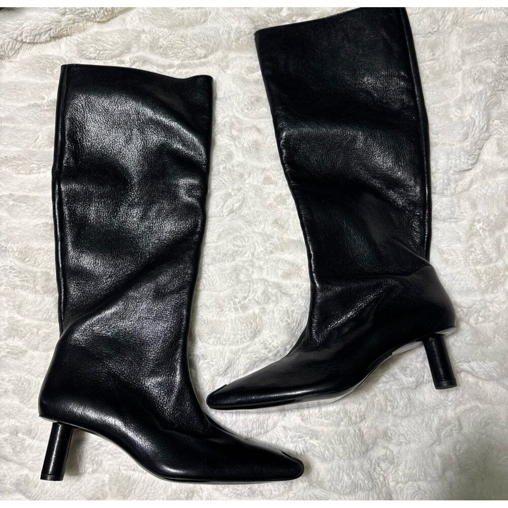 Tory Burch Knee-High Leather Boot - Picture 2 of 10
